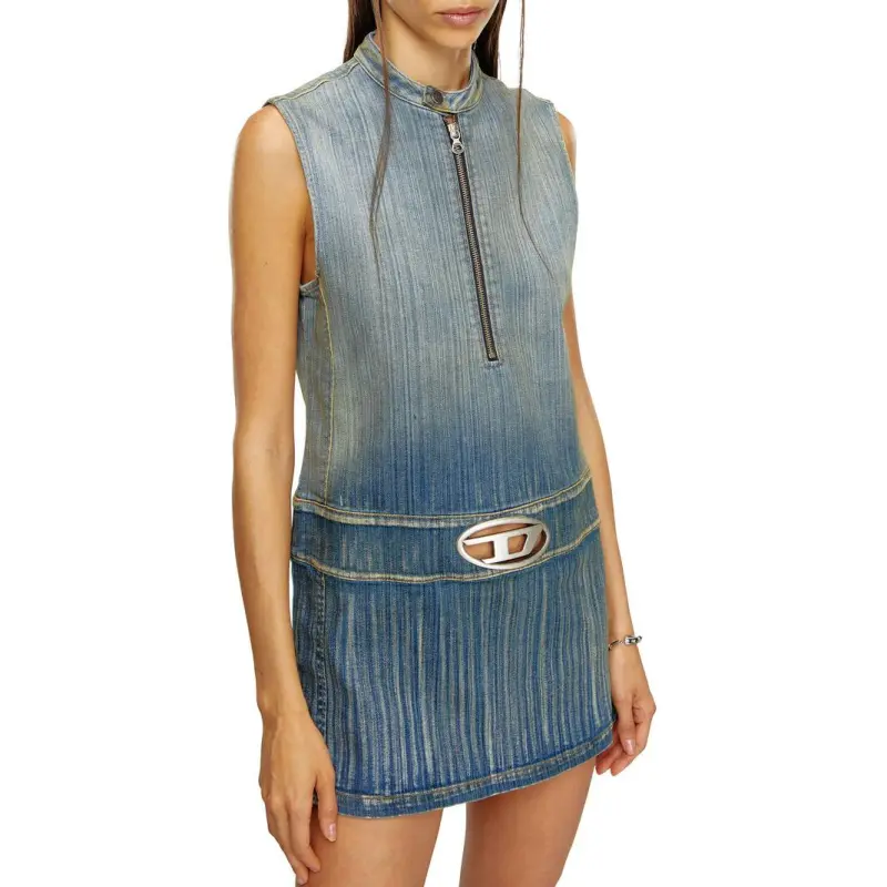 DIESEL De-Dame-S Mini Dress-4