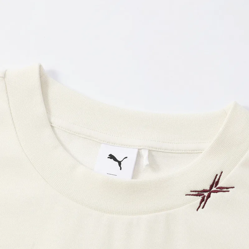 PUMA T Shirts Unisex White-2