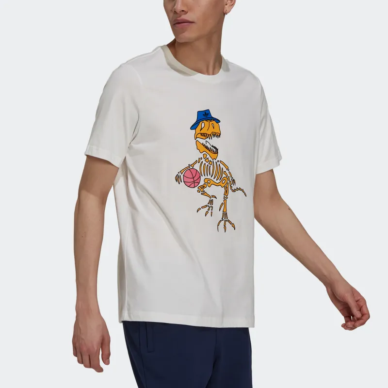 Adidas Originals T Shirt Men's White-2