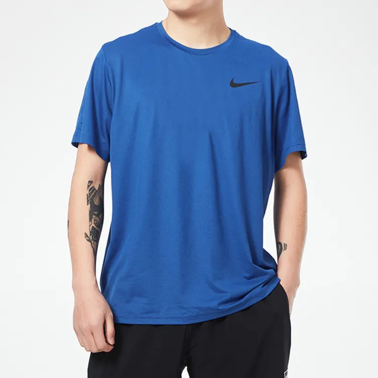 Nike Set-in Sleeve T-Shirt Men's Blue-2