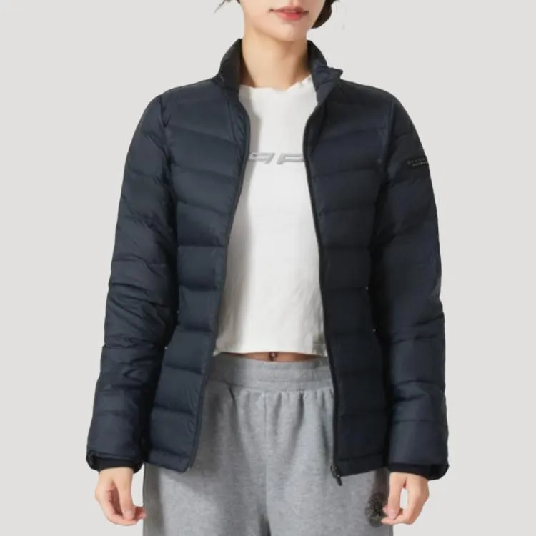 Skechers Comfortable Sports Collection Lifestyle Collection Down Jacket Women's Black-1