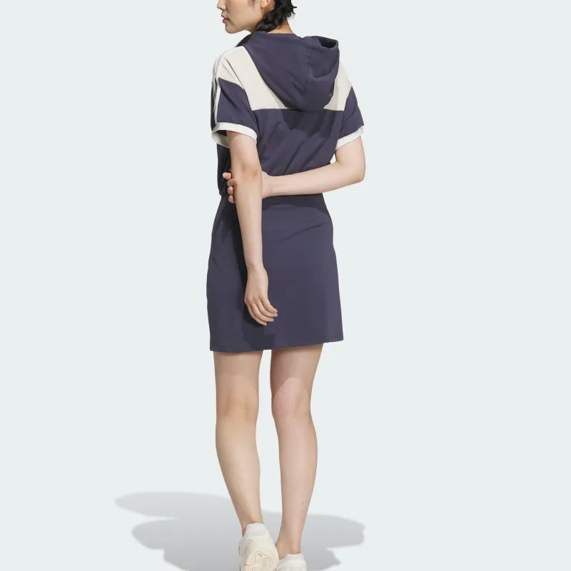 Adidas x Disney HDL DRESS Short Sleeved Dress Women's Dark Navy Blue-2