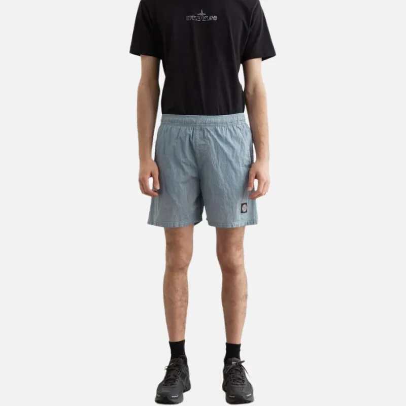 STONE ISLAND Casual Shorts Men's Light Blue-3