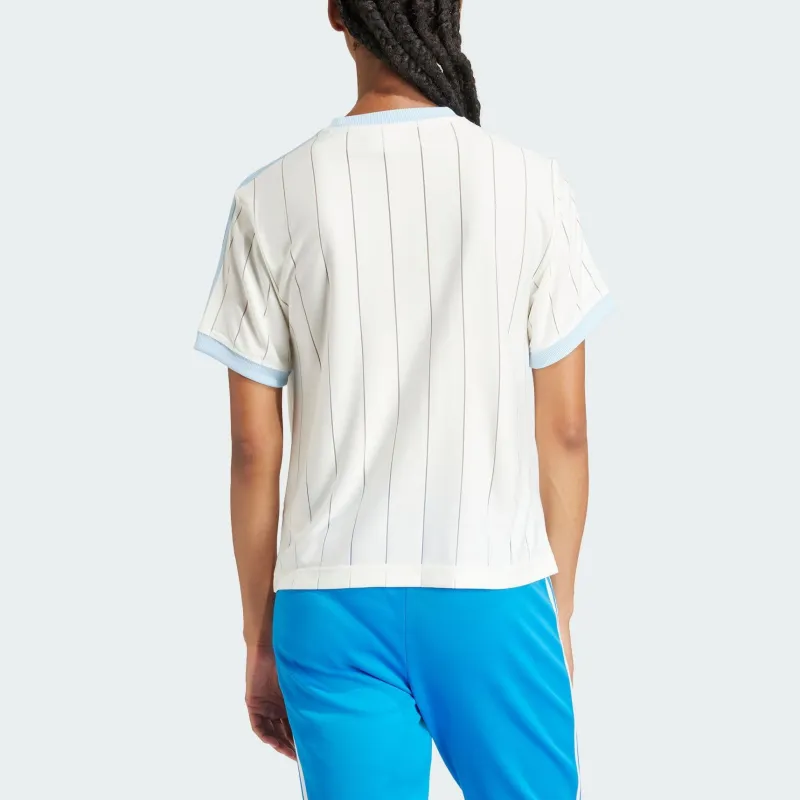 Adidas Originals T Shirt Women's Jade White-2