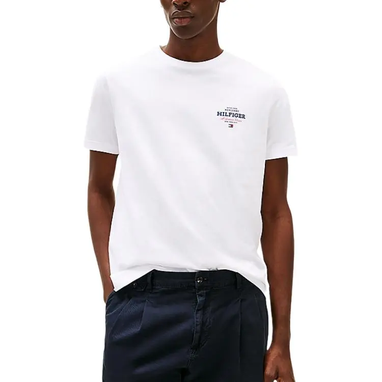 Tommy Hilfiger T Shirt Men's White-1