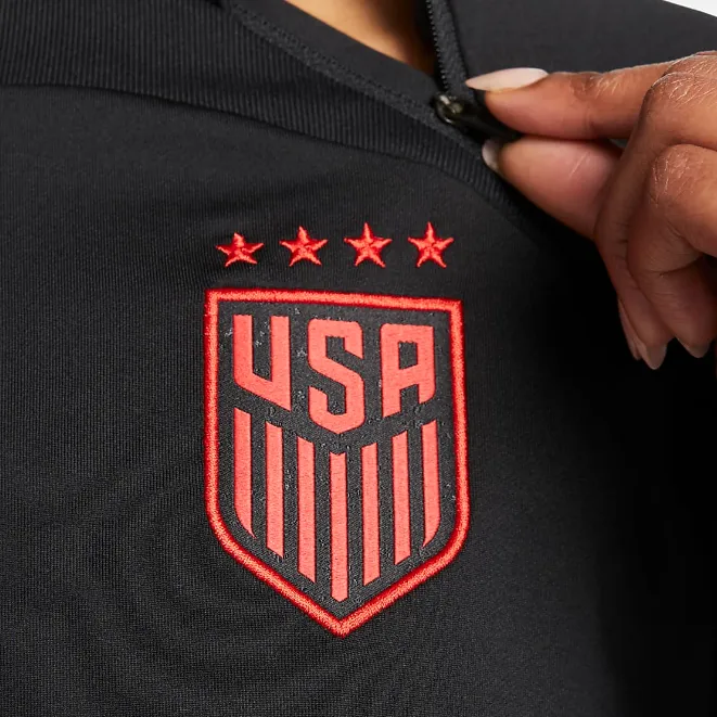 Nike USA Soccer Team Olympic Series Raglan Sleeve T-Shirt Women's Black-3