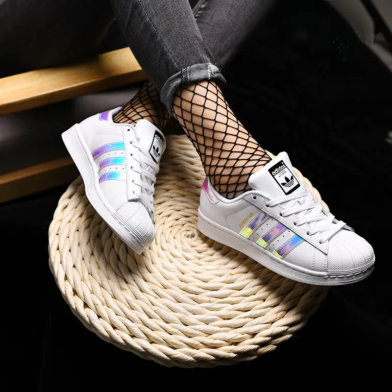 Fashion adidas superstar youth iridescent