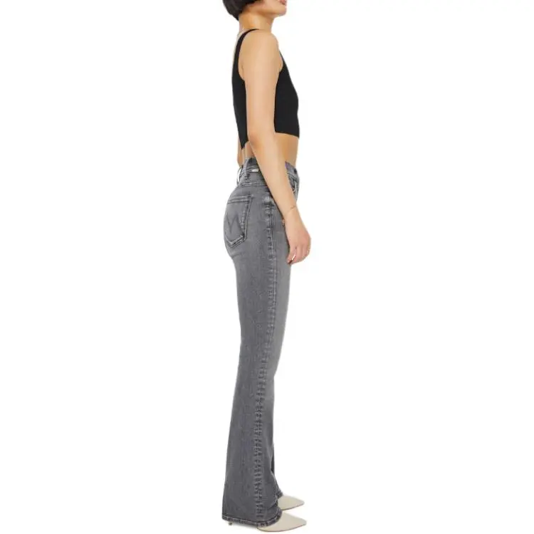 MOTHER Jeans Women's Gray Blue-3