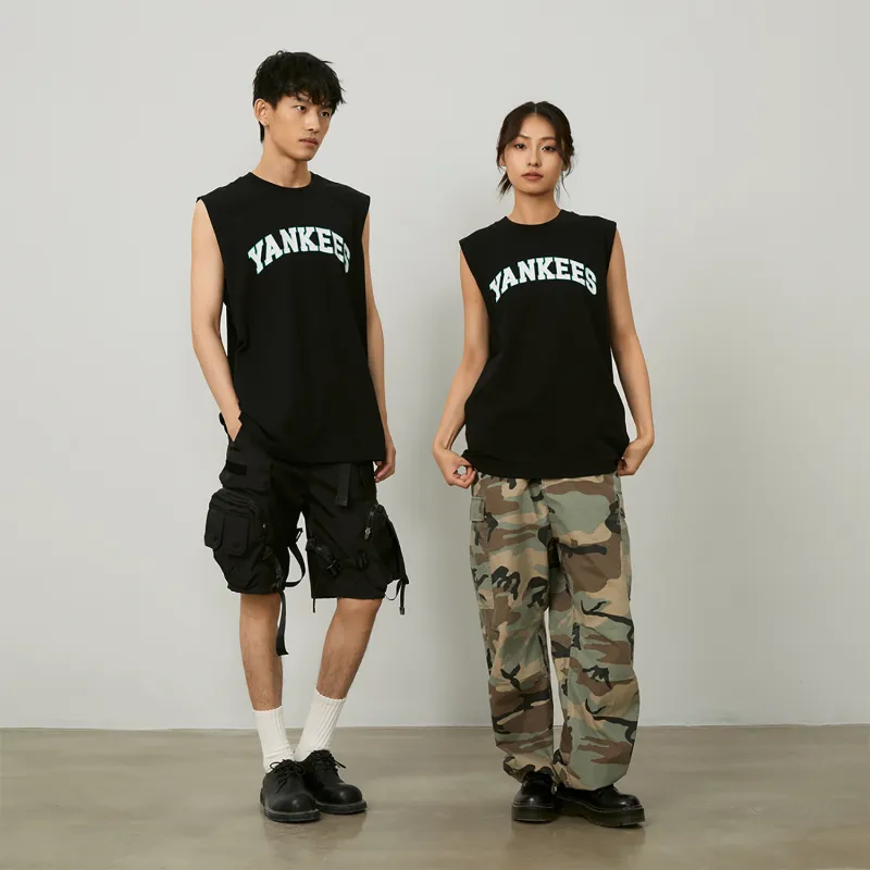 MLB New York Yankees SS24 Tank Tops Unisex Black-5