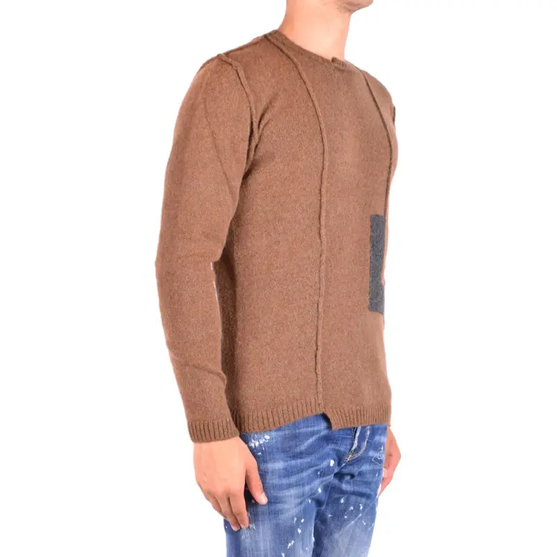 ISABEL BENENATO Knitwear Men's Camel-2