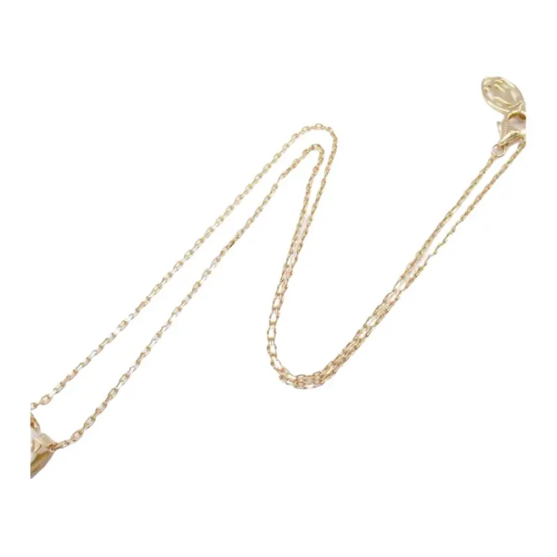 Cartier 2010s 18K Rose Gold C De Cartier Pearl Pendant Necklace-1