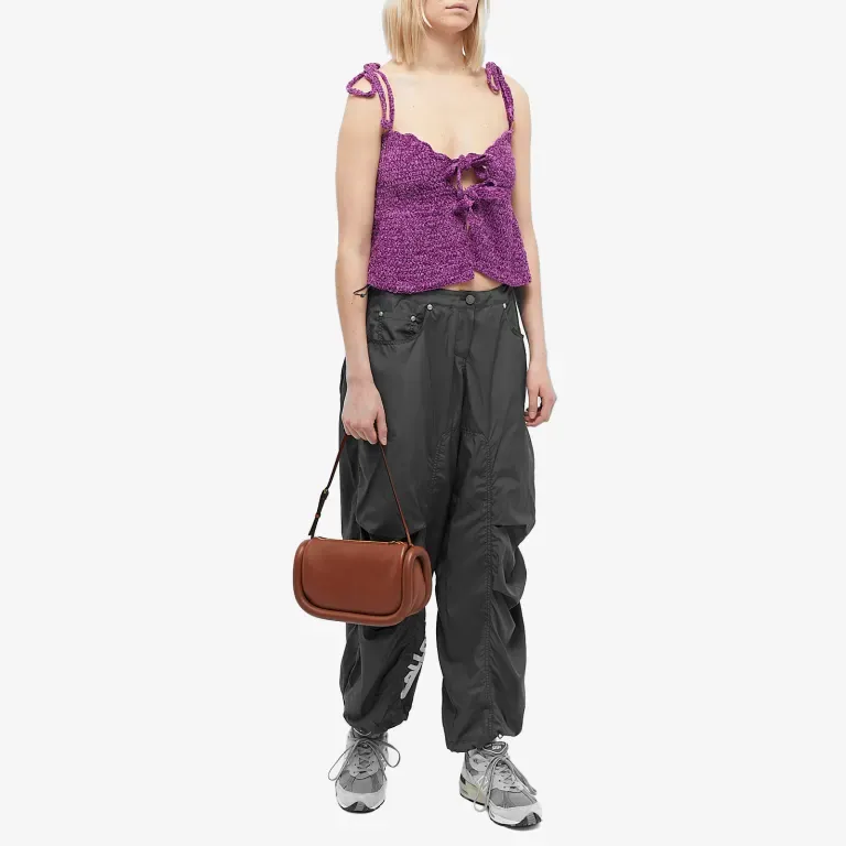 GANNI Tank Tops Women's Purple-3