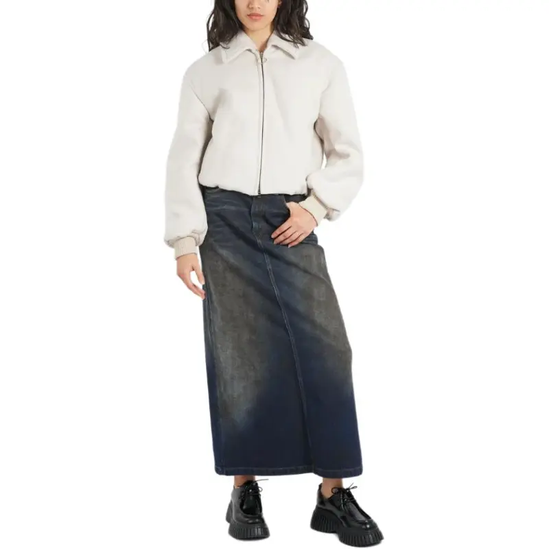 Acne Studios Zip Up Long Sleeved Bomber Jacket-2