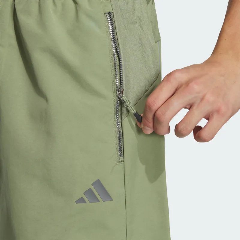 Adidas FUSTL PARACHUTE TRACKSUIT BOTTOMS Casual Pants Men's Tent Green-3
