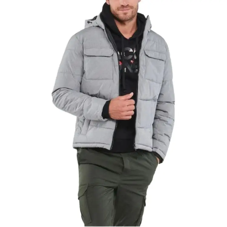JACK JONES· Jackets Coats Men's Gray-1