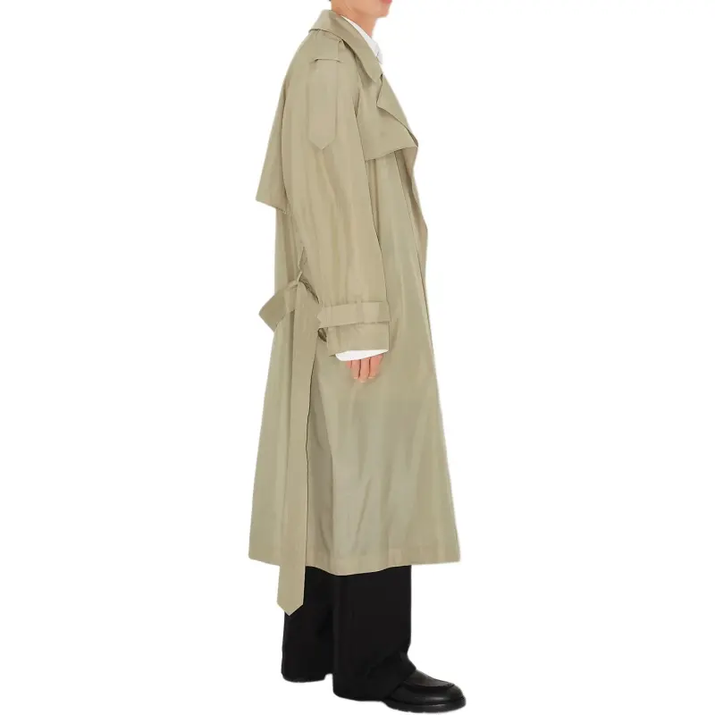 Burberry Silk Trench Coat-4