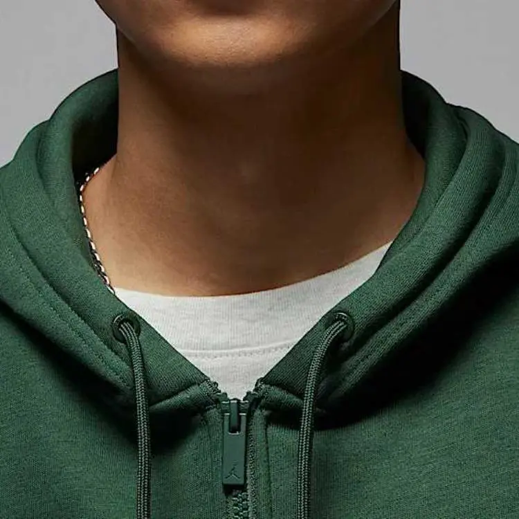 Jordan Brooklyn FleeceOVERSIZED Sweatshirt Men's Fir Green/Sail White-6