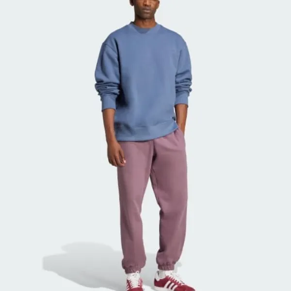 Adidas Originals Premium Essentials Sweatshirt Men's Ink Blue-1