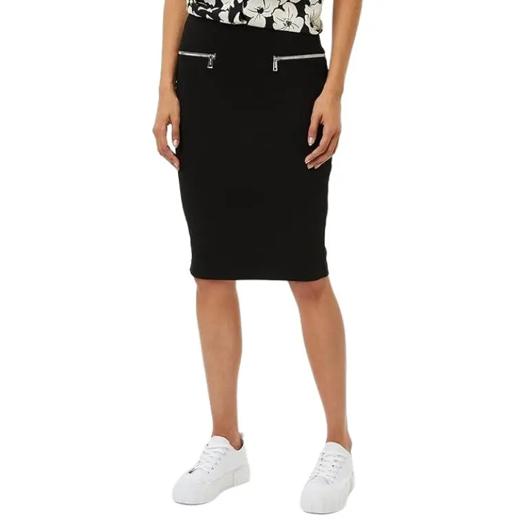 GUESS Casual Long Skirts Women's Black-4