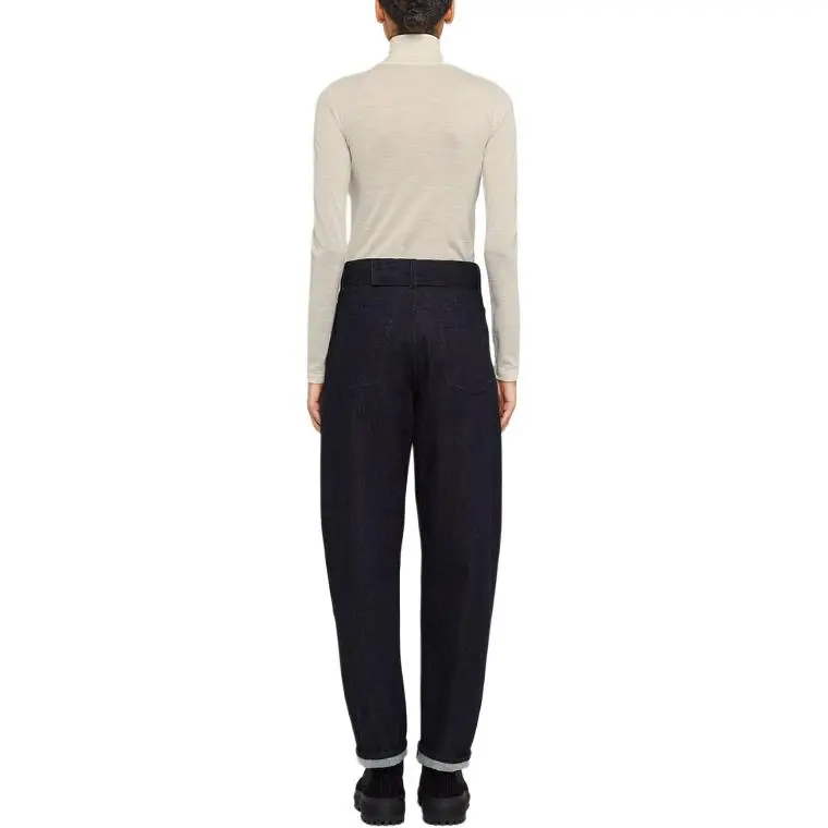 JIL SANDER + Roll Neck Knitted Top-4