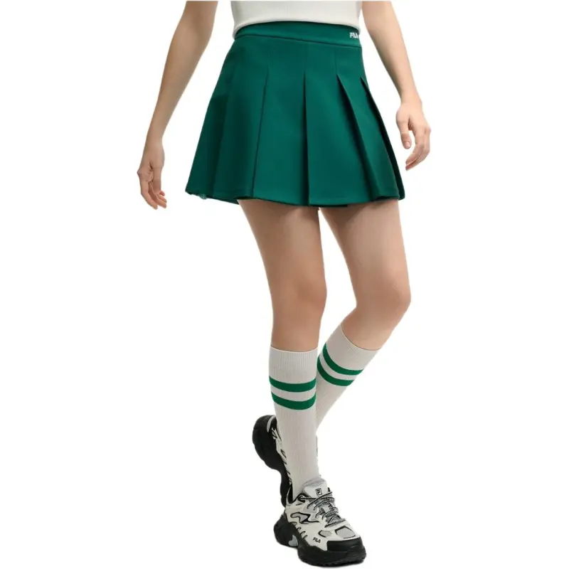 FILA TENNIS Casual Short Skirts Women's Cat's Eye Stone Green TQ-3
