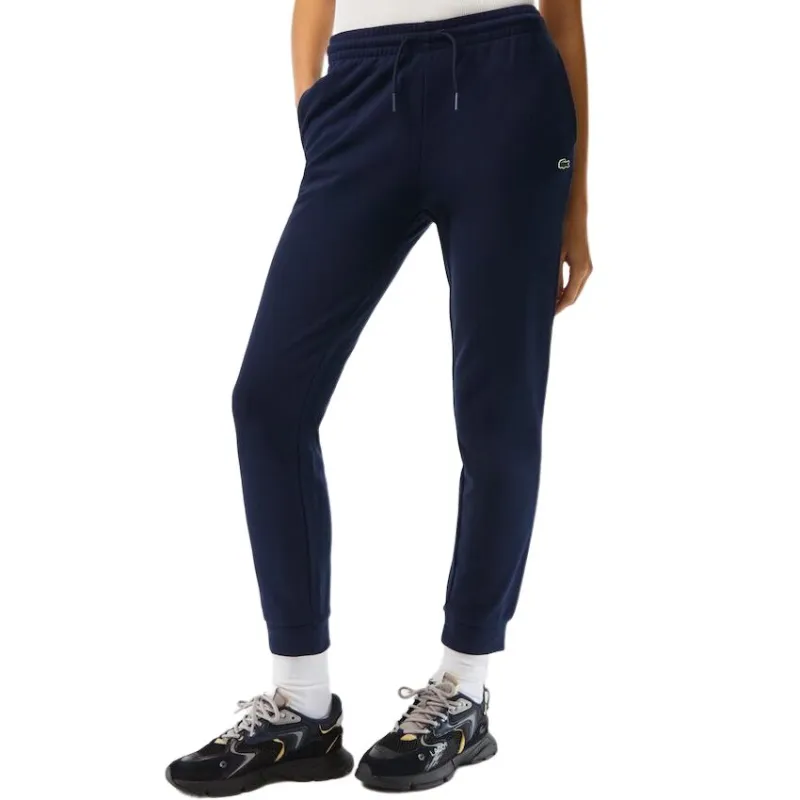 LACOSTE Casual Pants Women's Navy Blue-4