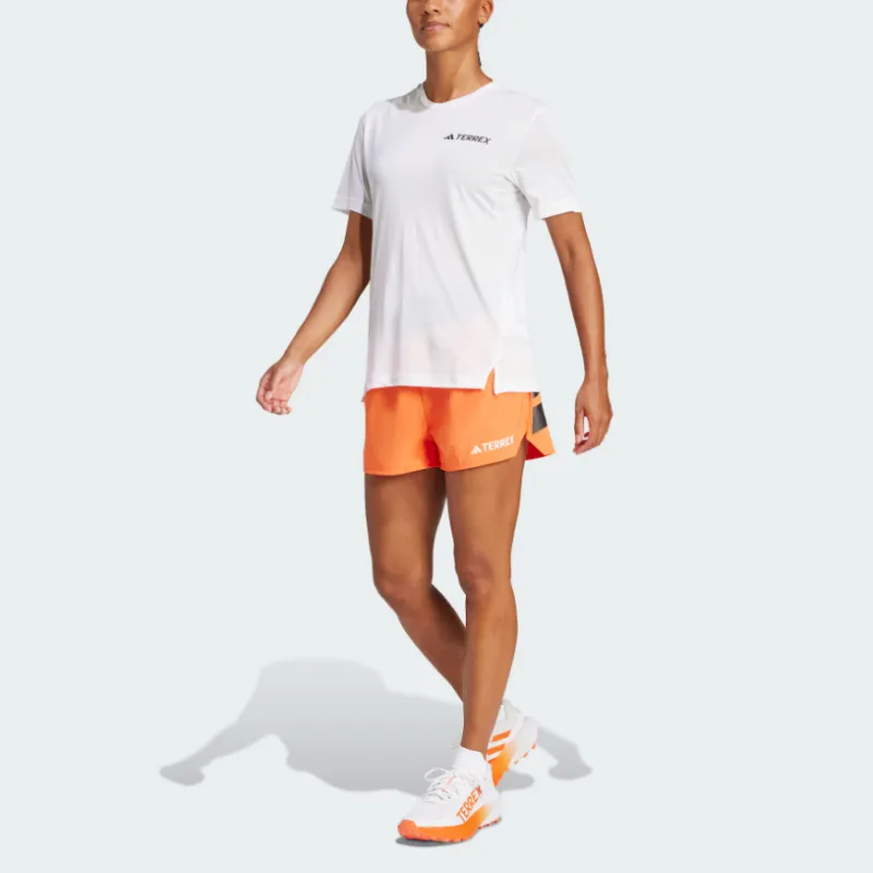 Adidas Terre XPERIOR Sports Shorts Women's Semi-Impact Orange/Black-1