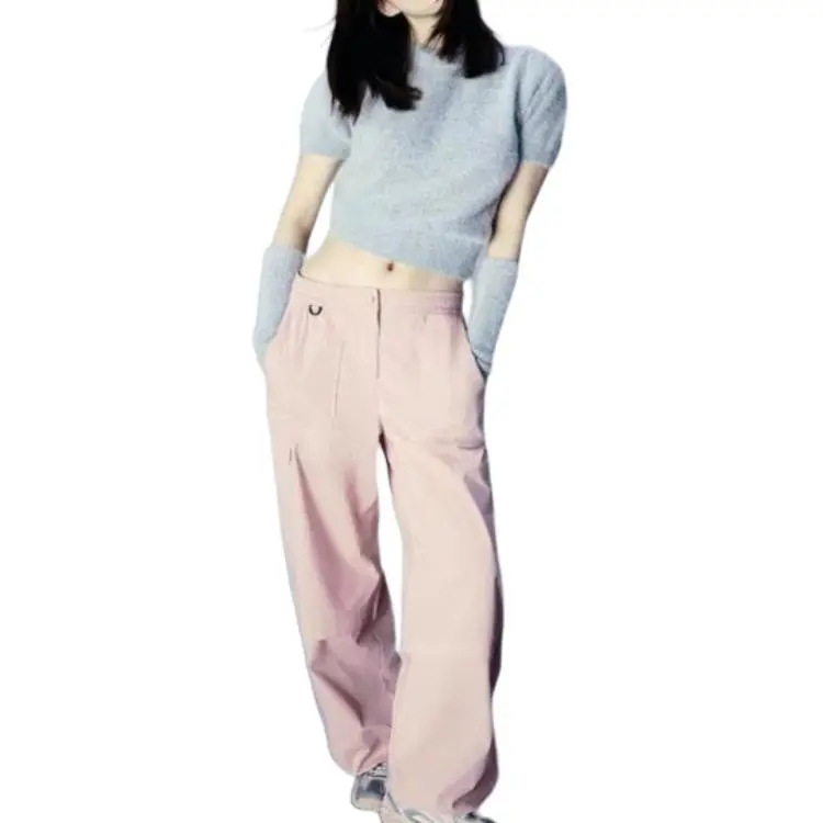 FILA Casual Pants Women's Pink-2