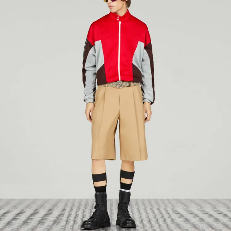 GUCCI Casual Shorts Men Khaki-3