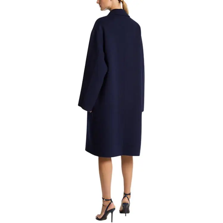 MICHAEL KORS Double Faced Wool Oversized Balmacaan-1