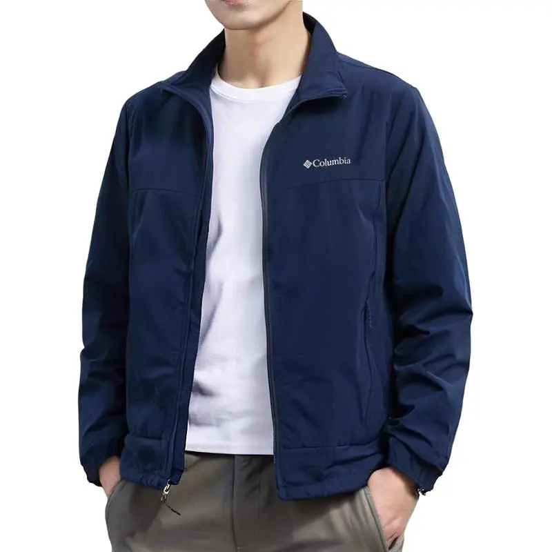 Columbia HEATHER CANYON Jackets Coats Men's Marine Blue-1