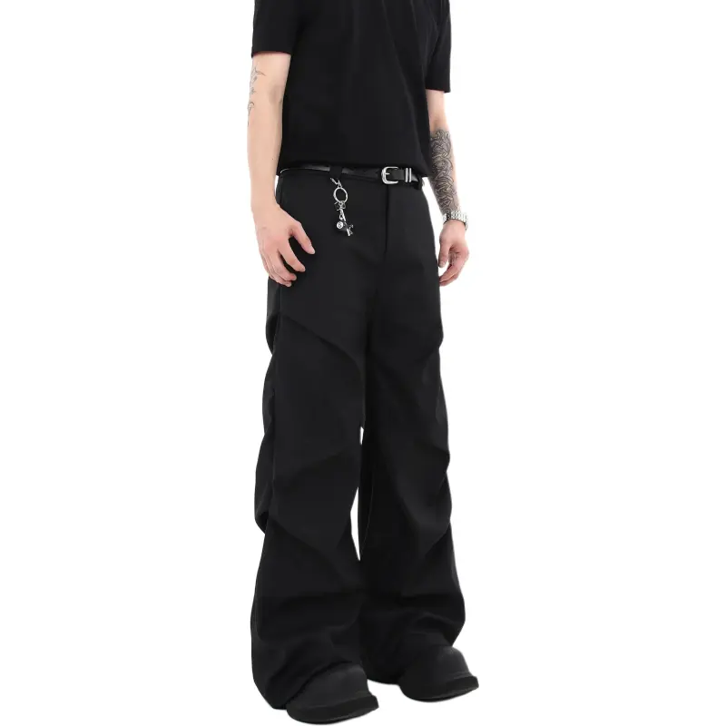 DAFK Suit Trousers Men Black-4