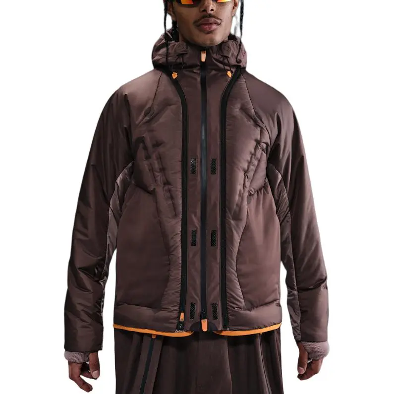 Nike ISPA Adapt Sense Jackets & Coats Unisex Earth Tone/Smokey Mauve Red/Imperial Color-4
