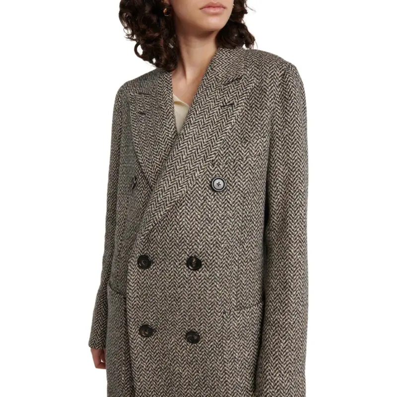 Loro Piana Herwin Double Breasted Coat-4