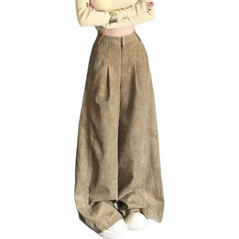 NHZN Jeans Women's Khaki-3