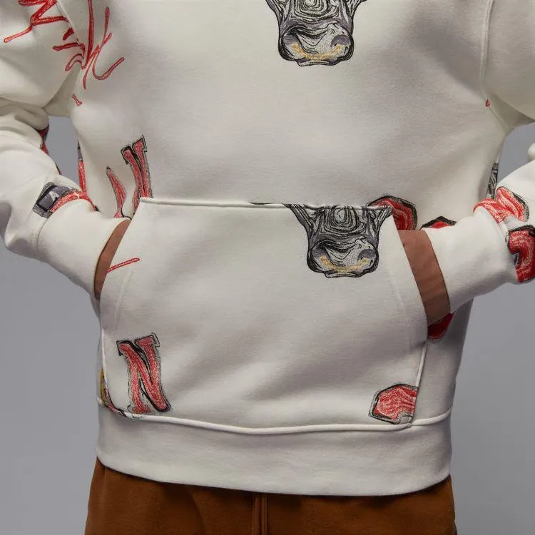 Jordan Brooklyn Sweatshirt Men's Sail White-5