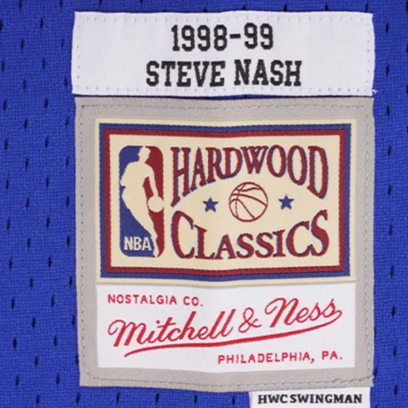 Mitchell & Ness Basketball Jersey Unisex Royal Blue-3