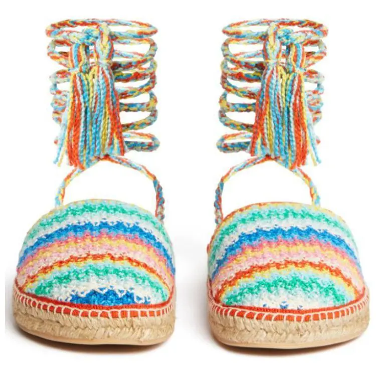 Alanui Over The Rainbow Slip-On Espadrilles Women's-4