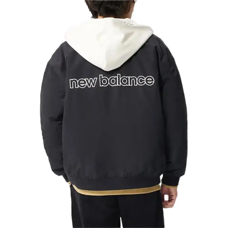 New Balance Puffer Jacket Men's Black-3