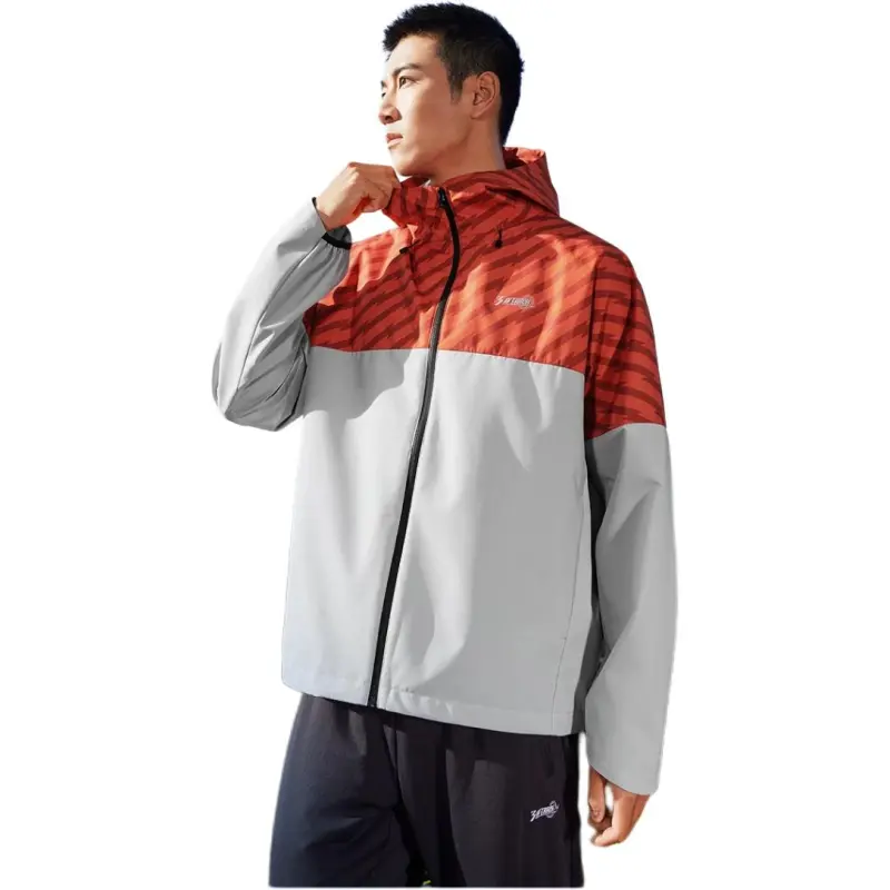 361° Jackets Coats Men's Lighthouse Gray/Flame Orange-2