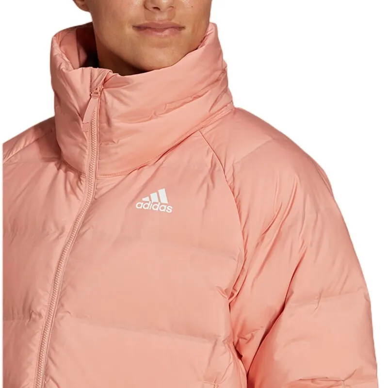 Adidas Down Jacket Women's Red Pink-3