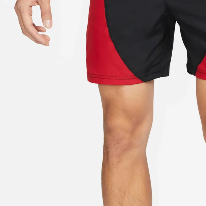 Jordan Dri Fit Basketball Shorts Men's Black Red-3