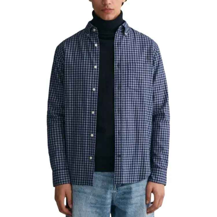 GANT Shirts Men Blue-2
