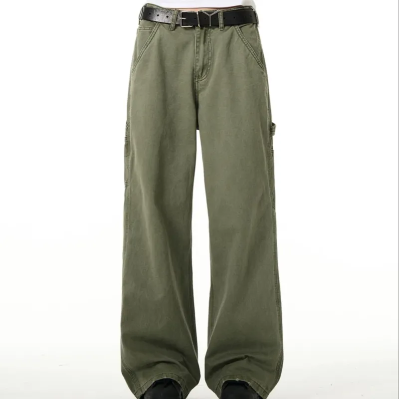 HLPT Jeans Unisex Army Green-5