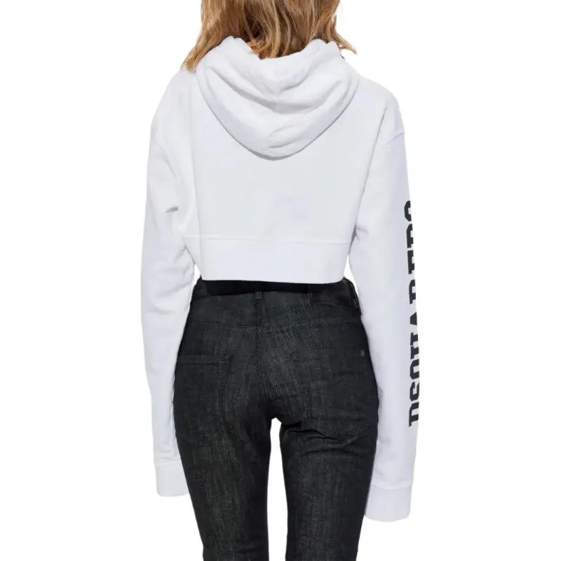 DSQUARED 2 Dyed Cool Cropped Fit Hoodie-2
