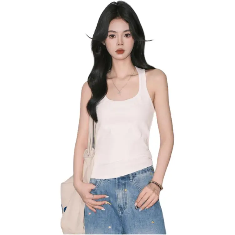 FOREVER 21 Tank Tops Women's Ecru-1