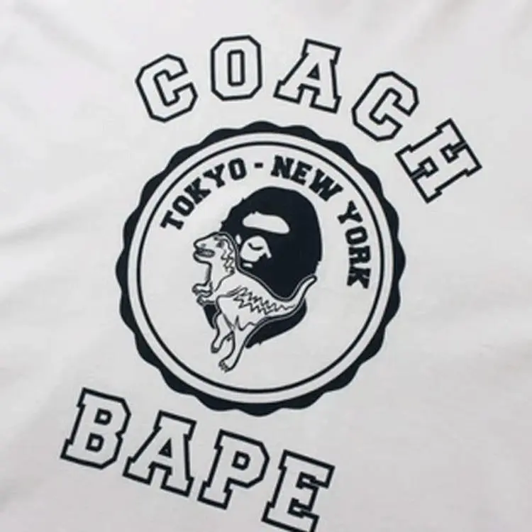 Bape X Coach College Tee-5