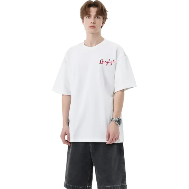 YK&YB T Shirts Unisex White-3