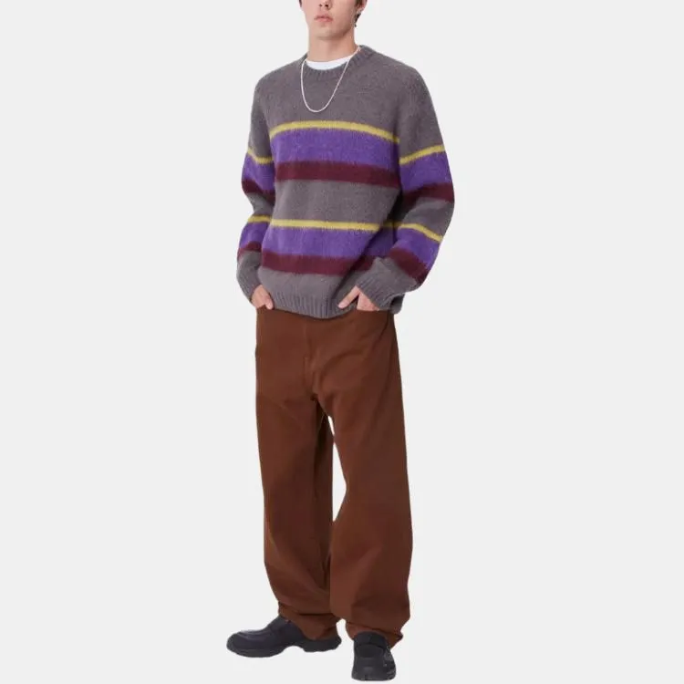 Carhartt WIP FW24 Landon Pant Casual Pants Men's Brown Red-2