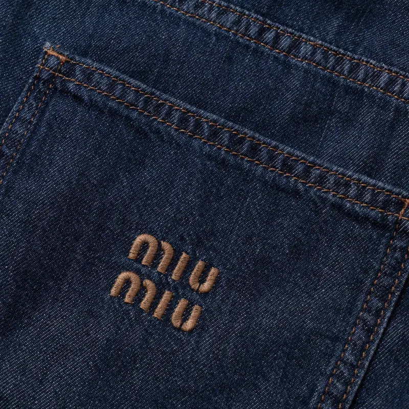 MIU MIU Casual Shorts Women's Blue-8